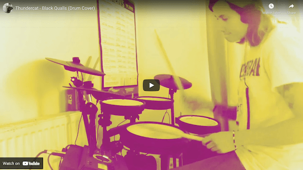 Thundercat - Black Qualls (Drum Cover)